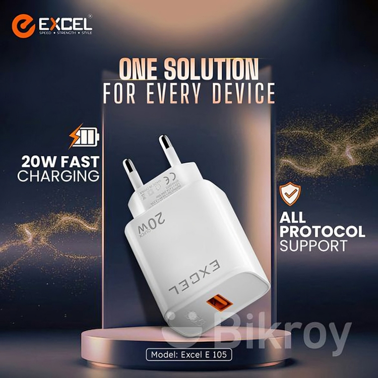 Excel E105 20 Watt Fast Charging